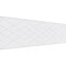 Ekena Millwork Set of Four Panels for 94 1/2"W x 28 1/4"H Diamond Argyle Fretwork Wainscot Wall Paneling WPKP14X01X47DMA - alternate 1